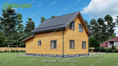 Проект  Площадь: 76,31, Размер: 7х10