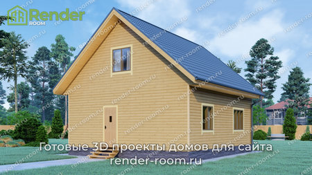 Проект  Площадь: 115, Размер: 8х9