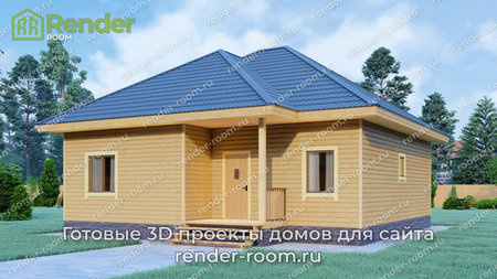 Проект  Площадь: 83, Размер: 10х11