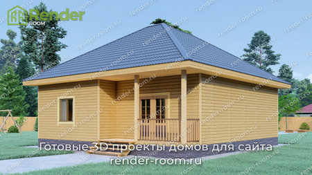 Проект  Площадь: 83, Размер: 10х11