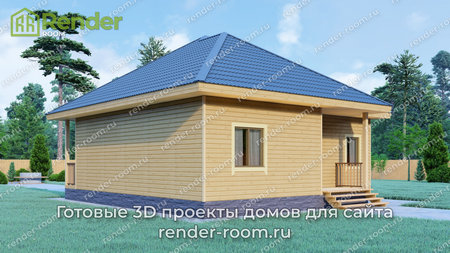 Проект  Площадь: 83, Размер: 10х11