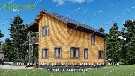 Проект П-925 Площадь: 112, Размер: 8х10