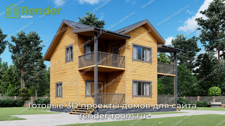 Проект П-925 Площадь: 112, Размер: 8х10