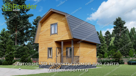 Проект П-928 Площадь: 48, Размер: 6х6