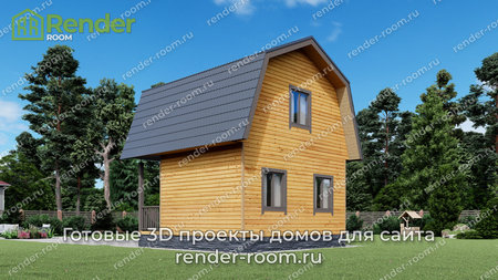 Проект П-928 Площадь: 48, Размер: 6х6