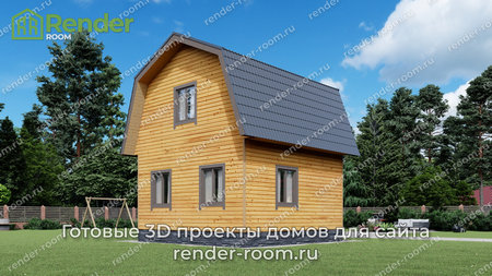 Проект П-928 Площадь: 48, Размер: 6х6