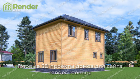 Проект  Площадь: 89,4, Размер: 7х9