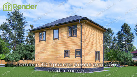 Проект  Площадь: 89,4, Размер: 7х9