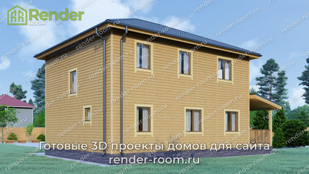 Проект П-932 Площадь: 139, Размер: 8х10