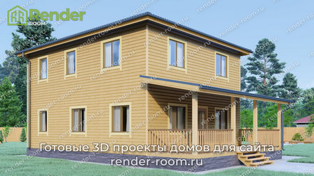 Проект П-932 Площадь: 139, Размер: 8х10