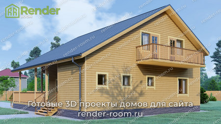 Проект  Площадь: 158, Размер: 9х12