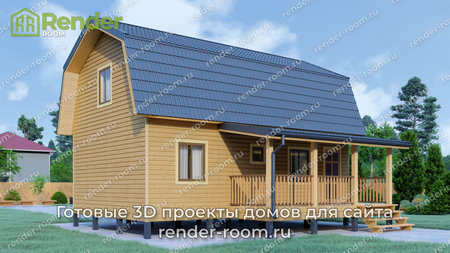 Проект  Площадь: 79, Размер: 6х9