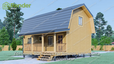 Проект  Площадь: 79, Размер: 6х9