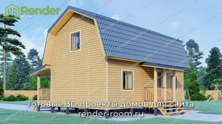 Проект  Площадь: 79, Размер: 6х9