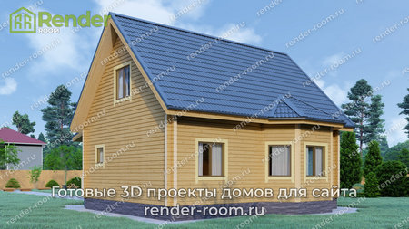 Проект  Площадь: 105, Размер: 8х9