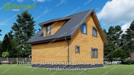 Проект  Площадь: 98,62, Размер: 8х8