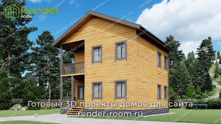 Проект  Площадь: 95, Размер: 8х8