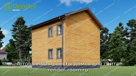 Проект  Площадь: 95, Размер: 8х8