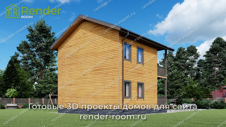 Проект  Площадь: 95, Размер: 8х8