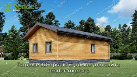 Проект  Площадь: 62, Размер: 7х11