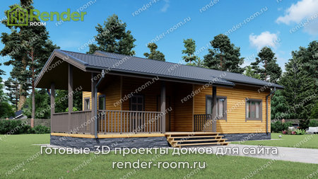 Проект  Площадь: 62, Размер: 7х11