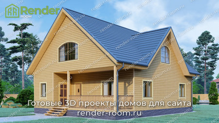 Проект П-950 Площадь: 182, Размер: 10х12