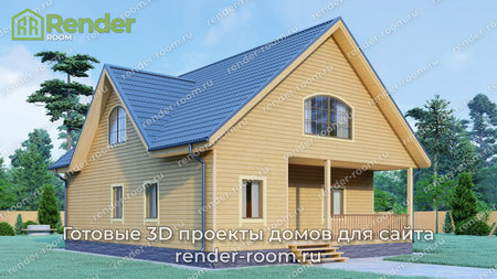 Проект П-950 Площадь: 182, Размер: 10х12