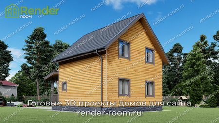 Проект  Площадь: 87, Размер: 8х8