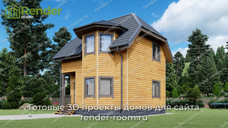 Проект  Площадь: 68, Размер: 7х7