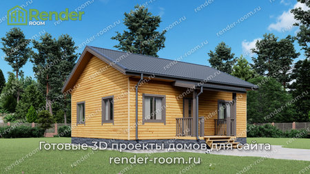 Проект  Площадь: 61, Размер: 8х9