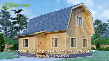 Проект  Площадь: 88, Размер: 8х9