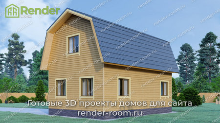 Проект  Площадь: 88, Размер: 8х9