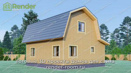 Проект  Площадь: 88, Размер: 8х9