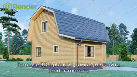 Проект  Площадь: 88, Размер: 8х9