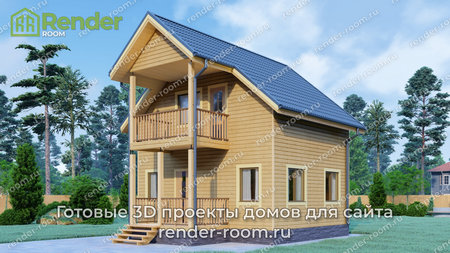 Проект  Площадь: 71, Размер: 6х7