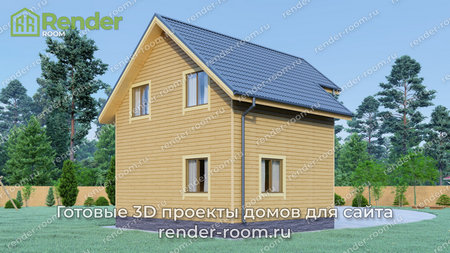 Проект  Площадь: 71, Размер: 6х7