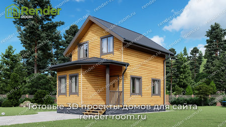 Проект  Площадь: 65, Размер: 6х9