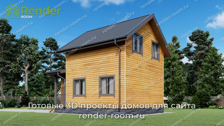 Проект  Площадь: 65, Размер: 6х9