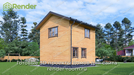 Проект  Площадь: 61, Размер: 6х8