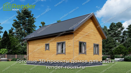 Проект  Площадь: 43,38, Размер: 6х9