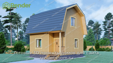 Проект  Площадь: 51, Размер: 6х6