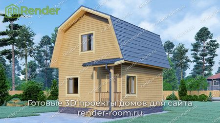 Проект  Площадь: 52, Размер: 6х6