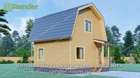 Проект  Площадь: 52, Размер: 6х6