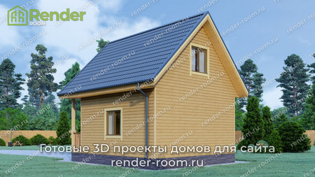 Проект  Площадь: 53, Размер: 6х7