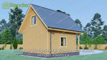 Проект  Площадь: 53, Размер: 6х7