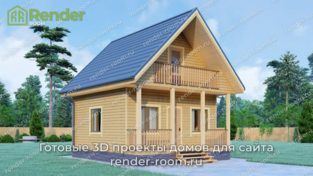 Проект  Площадь: 53, Размер: 6х7