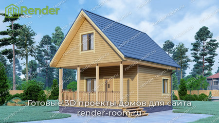 Проект  Площадь: 51, Размер: 6х8