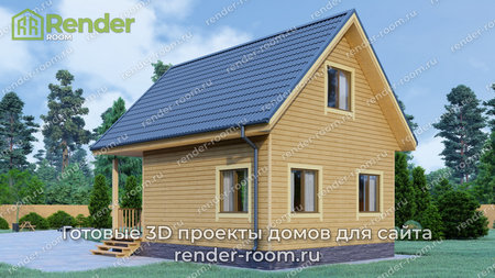 Проект  Площадь: 51, Размер: 6х8