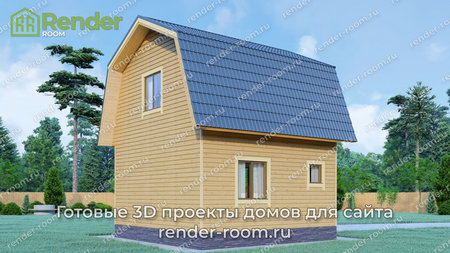 Проект  Площадь: 37, Размер: 6х6