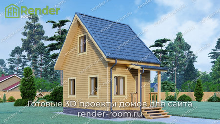 Проект  Площадь: 35, Размер: 4х6